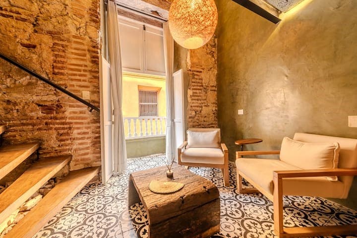 Fotografía de Sala de suite en el Hotel Villa Alta